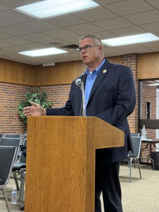 Police Chief JR Kidney was happy to report to the council that he had six interviews scheduled this week to fill their two open positions.