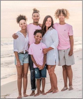 Melissa Baptiste said this was the last family photo taken before her son Jeffrey died. She said she doesn’t want others to go through this. She wants people to know it is here and it is lethal. She said there are other families in the area who are struggling with the loss of a loved one to Fentanyl. Photo provided