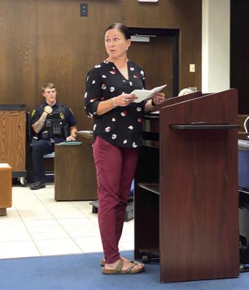 Kerri Keck spoke on behalf of POGO and shared some upcoming event dates as well as a website to document safe and unsafe areas of town they would like to have citizens' input on.