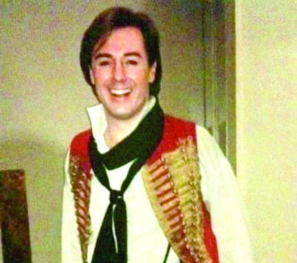 Jerry Jay Cranford graduated from Tecumseh High School in 1980 and has gone on to be a successful actor and choreographer. He is shown here in 2000 while working on Broadway in “Les Miserables.” Photo provided.