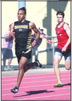 Pictured right, Tecumseh High Schools Marquan Krush. Photo courtesy of Brian Blansett