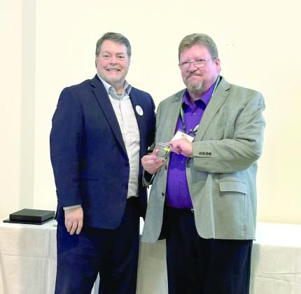 Pictured from left Richard Ellwanger and Dane Pollei. Photo provided