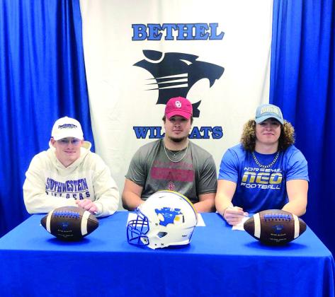 Bethel Seniors Sign Letter Of Intent