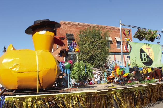 Tena's She Shed and Bobby's Bait, which were represented by two floats, won the Business division and Overall Runner-Up for the Frontier Days Parade on Sept. 27. Natasha Dunagan, Countywide &amp;amp; Sun