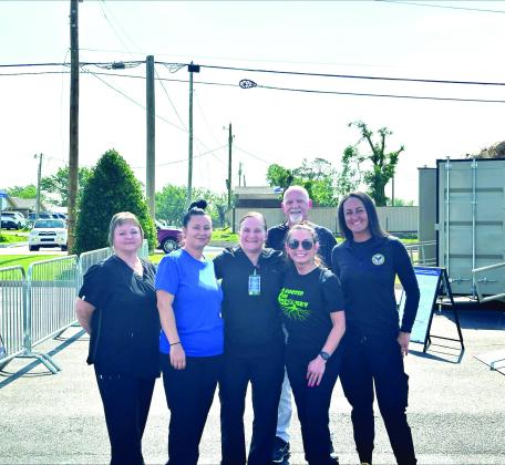 The primary care team at the Shawnee VA Clinic has continued to provide as many services as possible in the wake of the tornado.