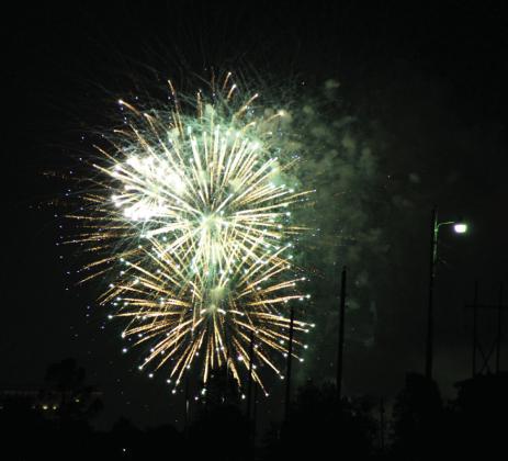 Residents Enjoy Free Fireworks Shows