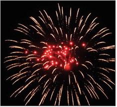 Residents Enjoy Free Fireworks Shows