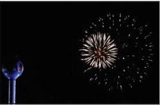 Residents Enjoy Free Fireworks Shows