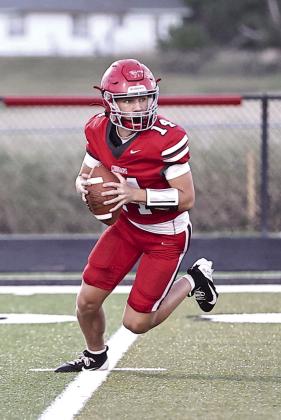 Football had a Red /White scrimmage where Cooper Standlee played Quarterback for the Red team.
