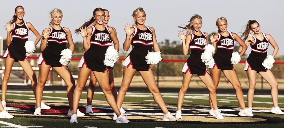 NRC held their cougar kickoff event on Aug. 14 to show off this years' Cougars: the band, cheer, pom and football teams. NRC's Pom Squad took the field during the Cougar Kick-off event. Photos courtesy of Gowin Photography