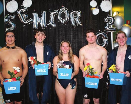 Shawnee Senior Swimmers Honored
