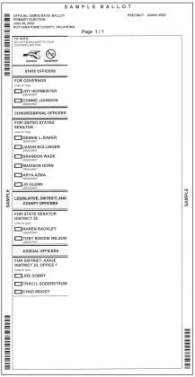 Sample ballots for June 28 election available through voter portal