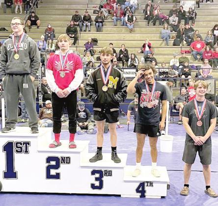 On March 11, Tecumseh's Jake Smith placed fifth in the 132 class in the State Powerlifting Meet.