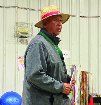 Leroy Ellis speaks to the Tecumseh School Board during public comments saying the word “Savage is offensive to me, my kids, grandkids and great-grandkids... its 2025; its time to look at alternatives.” Countywide &amp;amp; Sun/Julie Talton