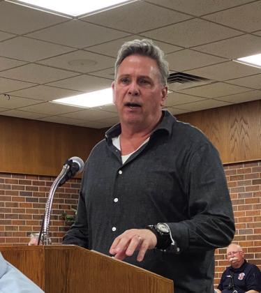 J Cooper discussed possible action on raising the the Tecumseh Cemetery Fee Schedule as recommended by the Tecumseh Cemetery Board with the council Monday night. Cooper assured the board that the new rates were still below the average and that the increase was overdue. The increases were approved. Julie Talton, Countywide &amp; Sun