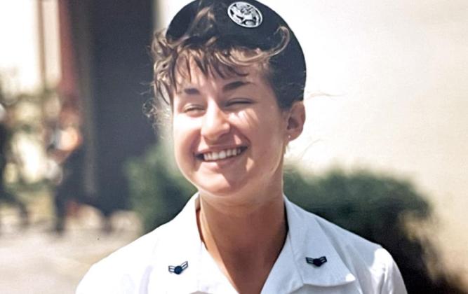 Renée Clemmons served in the 137 AES, Oklahoma Air National Guard. Photo Provided.