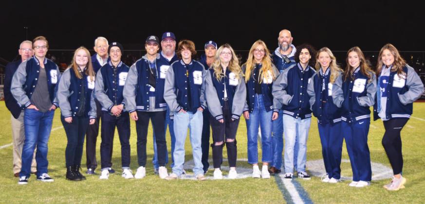 Arvest Presents SHS Seniors With Letter Jackets