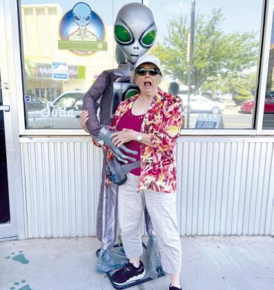 Snatched on my recent trip to Roswell, NM. Photo provided by Arthenia Haney