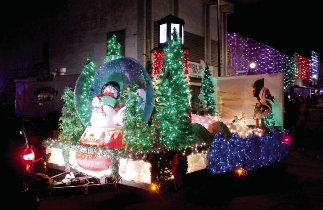 The Jeffrey Baptiste Foundation, which added a snow globe for this year's theme, won Best Overall in the Shawnee Parade of LIghts on Dec. 12. According to State Rep. Dell Kerbs, with Safe Events for Families, Citizen Potawatomi Nation won Mayor's Choice, Danfoss was the Grand Marshal's Choice, and Firestorm Septic and Shelters was the President's Choice out of 117 entries. Natasha Dunagan, Countywide &amp;amp; Sun