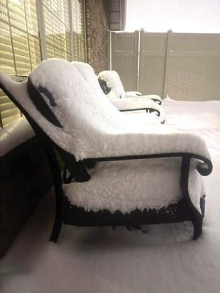 Tessa Brianne won't be sitting out on her Shawnee patio anytime soon.