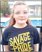 Lyric Frost Div: Little Miss; Age 11