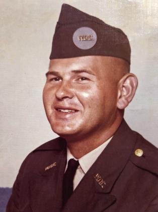 Shown in 1968, Timothy J. Lawrence served in the Army for 24 years and in the Vietnam War for 39 months.