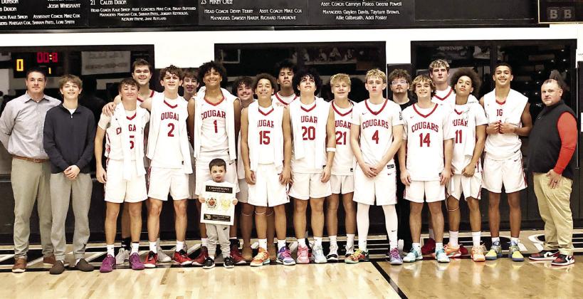 The NRC basketball boys won the championship game at the Okemah tournament defeating OCA 70-45.