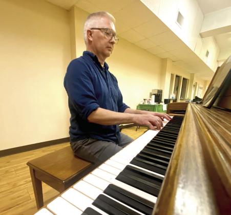 Dr. Michael Dean currently volunteers as the Peace and Praise Choir pianist. Julie Talton, Countywide &amp;amp; Sun