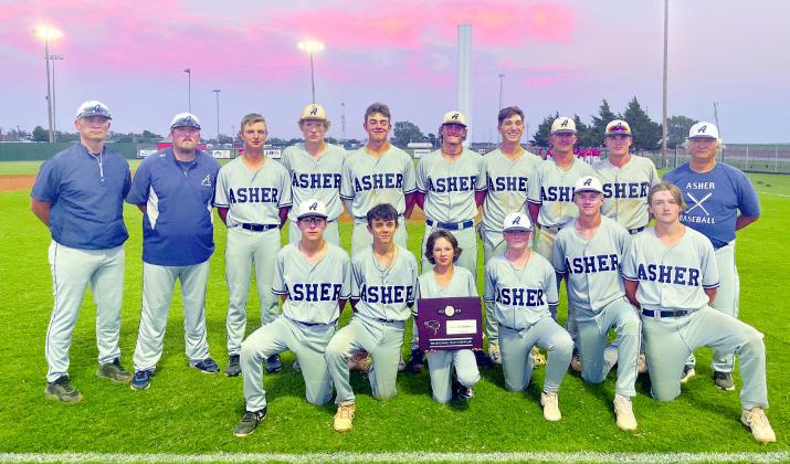 Asher Indians win a close game to take runner up in Regionals and begin state play today. Photo provided