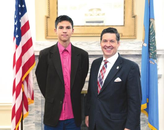 Macomb Freshman Shadows Senator Jett