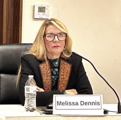 Incumbent Melissa Dennis