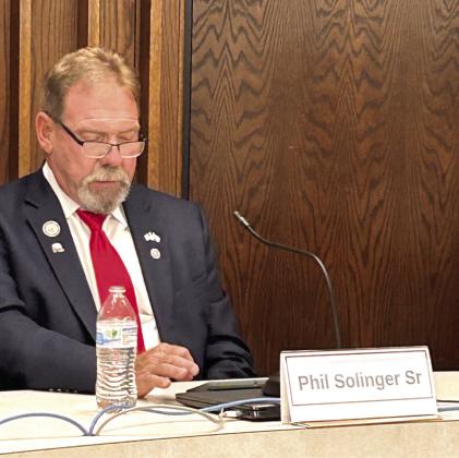 Candidate Phil Solinger