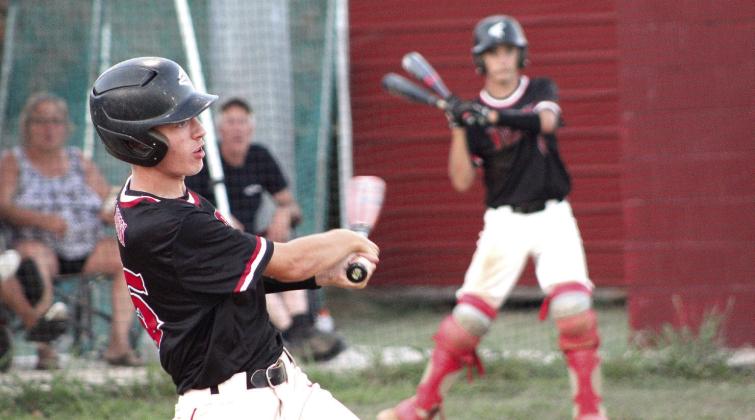 Earlsboro’s Nate Ruiz takes his turn at bat in the first inning of their game against New Lima on Sept. 9. The Wildcats lost that game, 0-8, and the earlier game with Carney, 0-2. Countywide &amp;amp; Sun/Natasha Dunagan