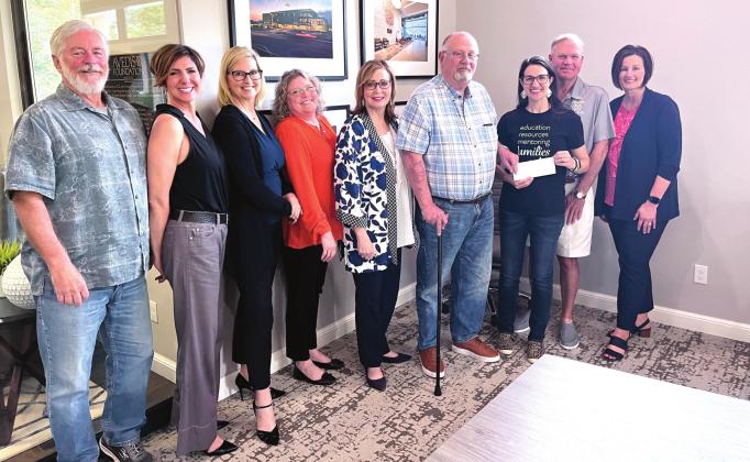 Avedis awards $150,000 grant to Legacy Parenting. Pictured from left are Avedis Board Members, Dr. Steve Trotter, Tina Hanna &amp;amp; Jill Spencer, Tracy Meeuwsen, Program Director Avedis Foundation, Kathy Laster, Ph.D. President &amp;amp; CEO Avedis Foundation, Mike Warwick, Board Chair Avedis Foundation, Lacey Holt, Executive Director Legacy Parenting Center, Avedis Board Members, Mark Finley &amp;amp; Angi Mohr. Photo provided