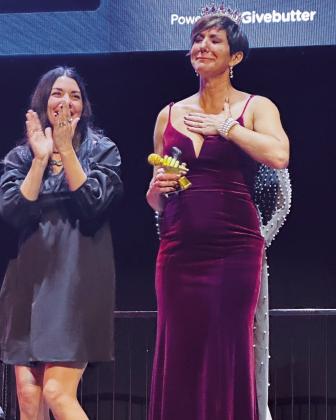 The winner of the Community Renewal We-Care-Aoke 2024, was Tina Hanna. The event, held at the Grand Casino in February, raised over $18,914. Photo provided