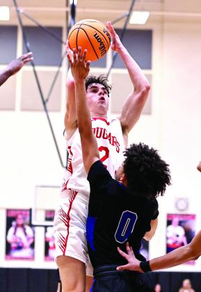 North Rock Creek’s David King shoots the jump shot.