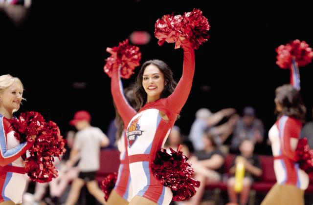 The Potawatomi Fire Girls Dance Team perform during the TBL Championship game on June 23. They won TBL Dance Team of the Year for the second time since 2022, according to potawatomifire.com. Natasha Dunagan, Countywide &amp;amp; Sun
