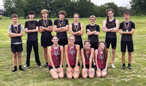 Tecumseh Cross Country Team, Photo Provided