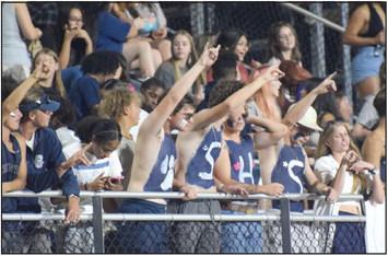 The student section showed up in support of their Wolves at OBU for the season opener against the Seminole Chieftains. Countywide &amp; Sun/Julie Talton
