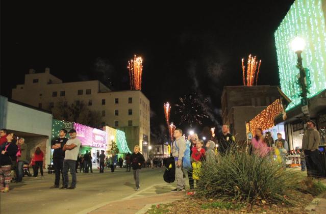 Fireworks Display Closes Out Parade With A Flourish