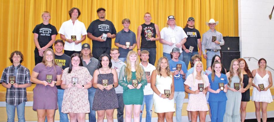 Forty-seven Tecumseh seniors were honored with a Senior Award for dedication to their sport(s) during their high school career during the THS Athletic Awards on May 16. Of them, 26 are shown. Countywide &amp;amp; Sun/Natasha Dunagan