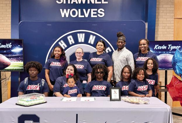 Kevin Tyner has signed with Oklahoma Panhandle State University in Goodwell, OK, to play football.