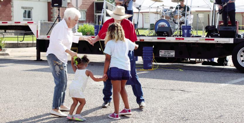 Block Party. File photo Kids of all ages enjoy some dancing at the 2023 Mingle on Main Street
