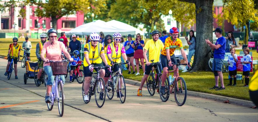 Pedal Palooza draws young and old, with over 200 attendees. Photo provided