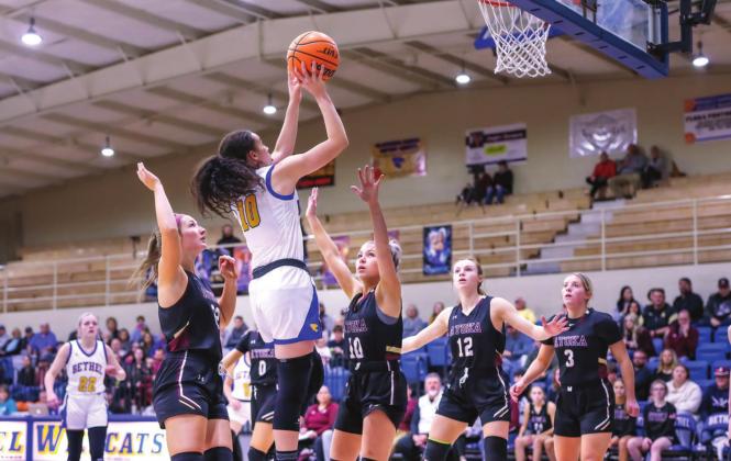 Lady Wildcats Roll Over The Atoka Wampus Cats - Photos provided by Richelle Treece.
