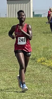 Earlsboro High Schools Zeaonna McGregor.