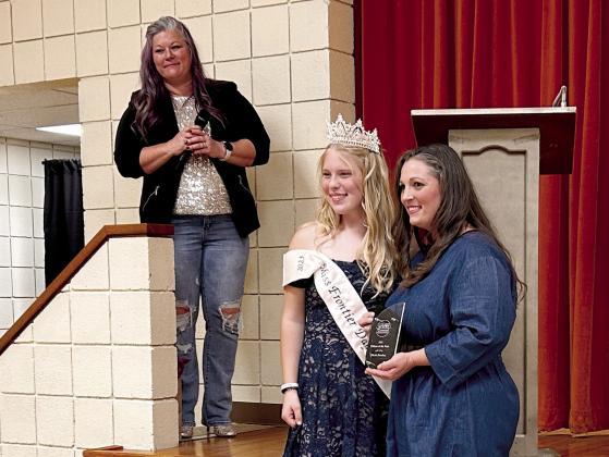 Nicole Sanchez was presented the Citizen of the Year award.