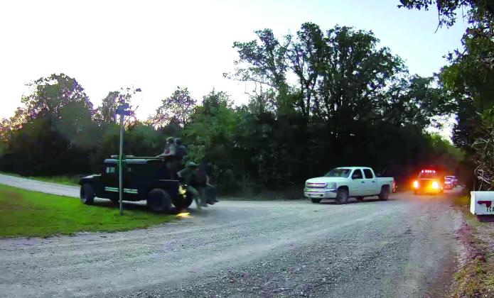 With no sirens or flashing lights and led by the Shawnee PD Tactical Team, investigators and officers turn onto Turtle Bay Rd to execute a search warrant. Drug parapharnalia and controlled dangerous substances were found at the residence.