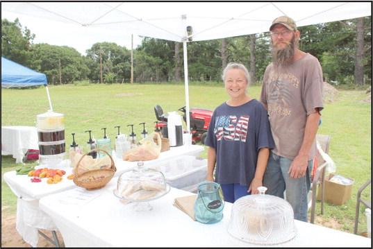 Jenifer and Tristan Hoke began their farmer’s market on June 30 and have had up to six other vendors selling home grown or homemade items. The Hokes sell jumbo muffins and mini cheesecakes, as well as a few items, like peppers, from their garden. Hoke Hollow is located five miles south of Tecumseh on Highway 177, across from the turnoff to Brooksville, and is open on Fridays, 11 am to 7 pm. Countywide &amp;amp; Sun/Natasha Dunagan