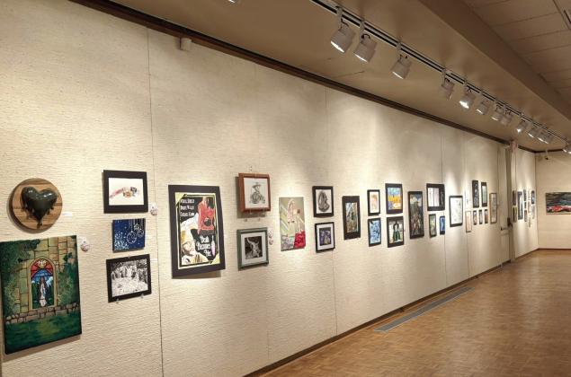 Visit the Mabee-Gerrer Museum of Art to see displayed artwork by students from across Oklahoma. Photo courtesy of MGMoA